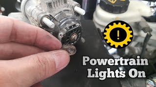 powertrain lights on|ford ranger 2012