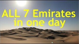Visiting All 7 Emirates in One Day