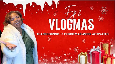 Vlogmas Week 1 | Holiday Kickoff: Thanksgiving, Christmas Shopping & NFL Game Day
