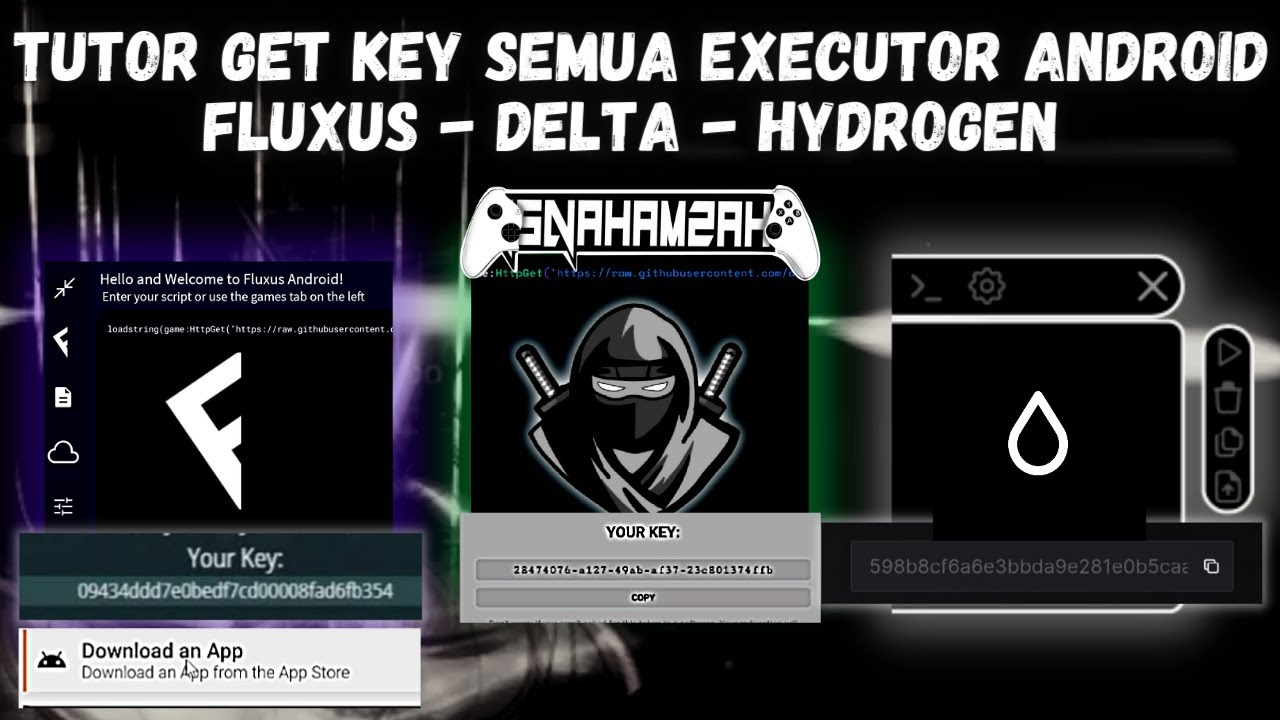 CARA PASANG! GET KEY! UPDATE EXECUTOR FLUXUS ANDROID