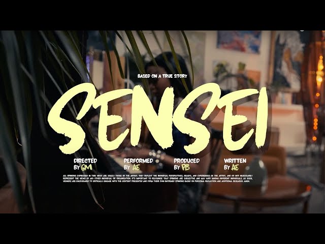 AE - Sensei  (Official Music Video) class=