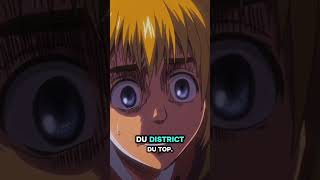 ARMIN EST Intelligent 😲😯#animeviral #anime #vf #eren #mikasa #armin #attackontitan