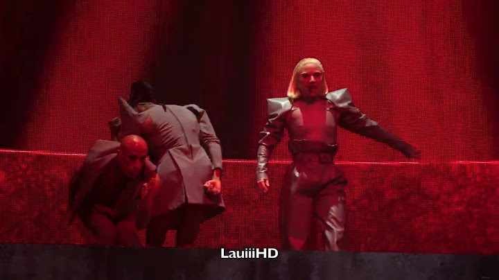 Lady Gaga - Poker Face - Live in Paris, Stade de France 24.7.2022 4K