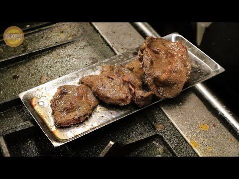 애오개 │ 스테이크 &amp;amp; 새우구이 │ Grilled Beef and Shrimp │ 한국 길거리 음식 │ Korean Street Food