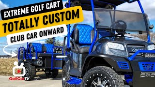 Custom Club Car Onward Golf Cart with Tag-a-Long Trailer - GolfCarTV (Episode 7)