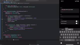 "Production" SwiftUI — Building a Better TextField