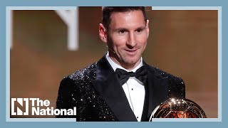 Lionel Messi praises  Lewandowski and Salah as he wins record-breaking seventh Ballon D'or