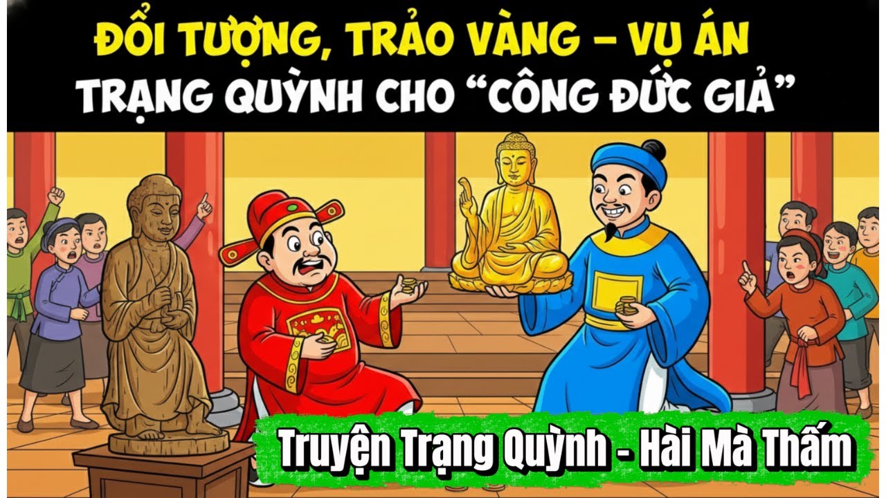 TẬP 1 | Đổi Tượng Tráo Vàng – Trạng Quỳnh Và Vụ Công Đức Giả Đêm Rằm