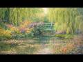 Monet’s Giverny Garden Impressionist Painting | 4K Art for TV Screensaver 3 Hours