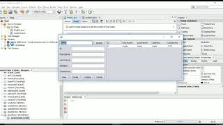 crud with search and jtable