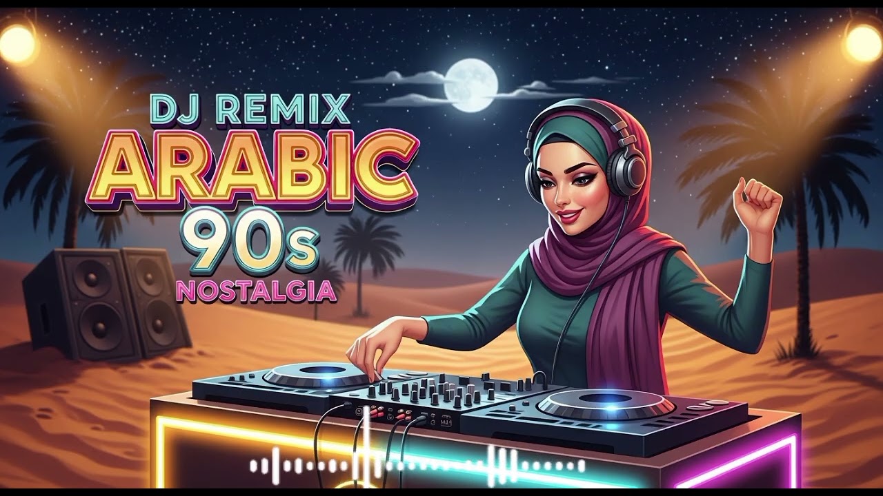 ♥️Hobbi El Qadim – DJ Remix Arabic 90s Nostalgia (Romantic Desert Night