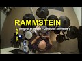 Rammstein - Du Hast drum cover