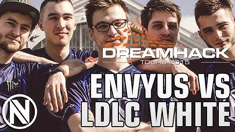 CSGO ENVYUS HIGHLIGHTS vs LDLC WHITE DREAMHACK TOURS 2015 - ENVYUS BEST MOMENTS #1