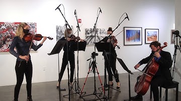 Axiom Quartet: Johannes Brahms, "String Quartet No. 3 in B Flat, Op. 67" - Mvmt. II) Andante