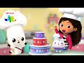 Cakeys bakery cute cake baking  gabbys dollhouse  netflix jr