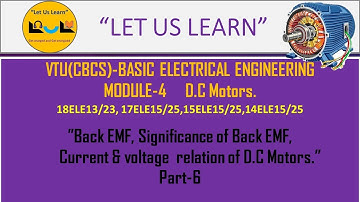 BEE MODULE 4 DC MOTOR PART 6