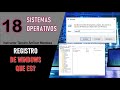 18 registro de windows regedit que es