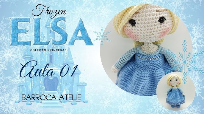 ♥ BONECA MOANA EM AMIGURUMI ♥ - Lena Artesanatos