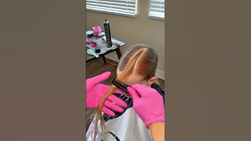 Can We Talk More About This Braid ⁉️😍 Sleeked Back Hair + Unique Braid ❤️‍🔥 #braidhairstyles #asmr