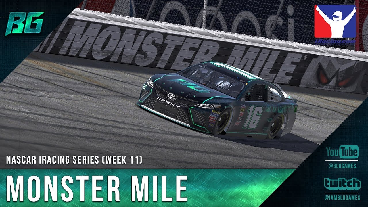 simulator vs emulator Nascar iRacing Series | Monster Mile @ Dover - Open (Week 11)