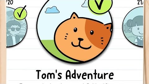 Brain Test 2 : Toms Adventure level 1 to 26 walkthrough solutions gameplay