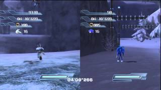 Sonic 06 - Silver Goes Solo In Tag Mode - White Acropolis