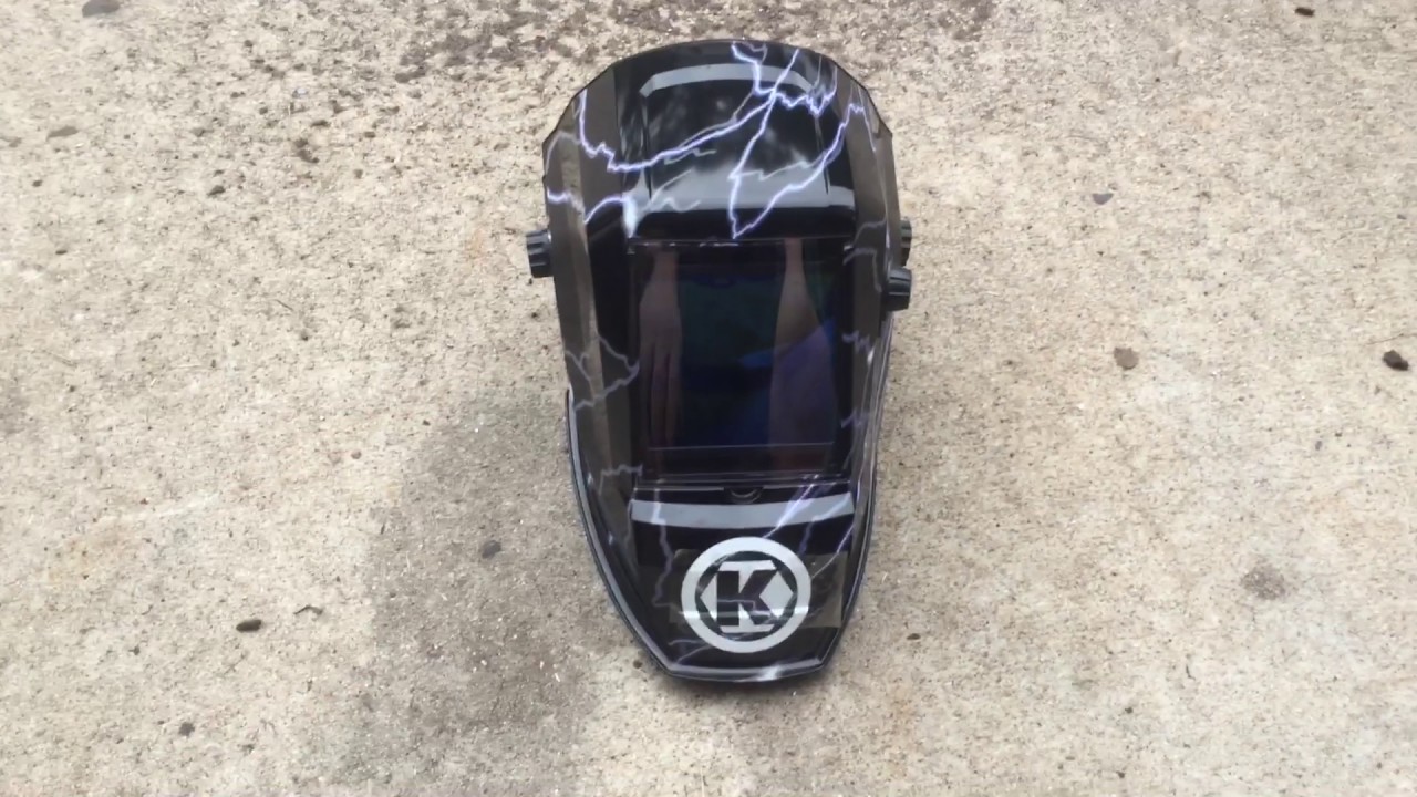 Welding helmet tips. Standard vs auto darkening. Kobalt tools self