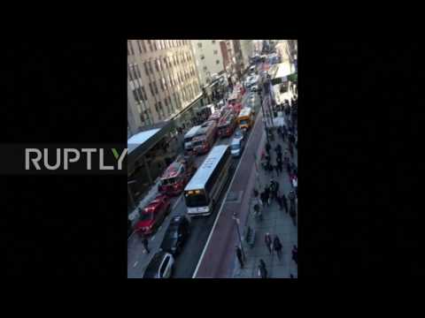 USA: Empire State Building evacuated after fire breaks out in basement
