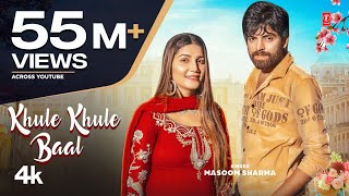 Khule Khule Baal - Sapna Choudhary | Masoom Sharma | New Haryanvi Video Song 2023 chords