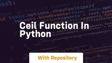 ceil function in python