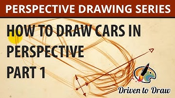 TOP TIPS TO DRAWING CARS IN TWO POINT PERSPECTIVE: PART 1