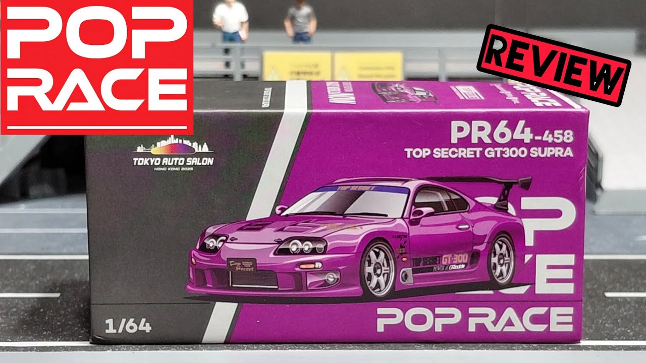 POP RACE - TOP SECRET GT 300 SUPRA - 2025 Tokyo Auto Salon Hong