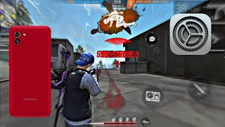 Perfect ⚡️ Settings ⚙️ Samsung Galaxy A03 - Free Fire Highlights