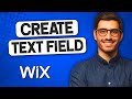 How to Add text on Wix Website (2022) | Wix Add Text