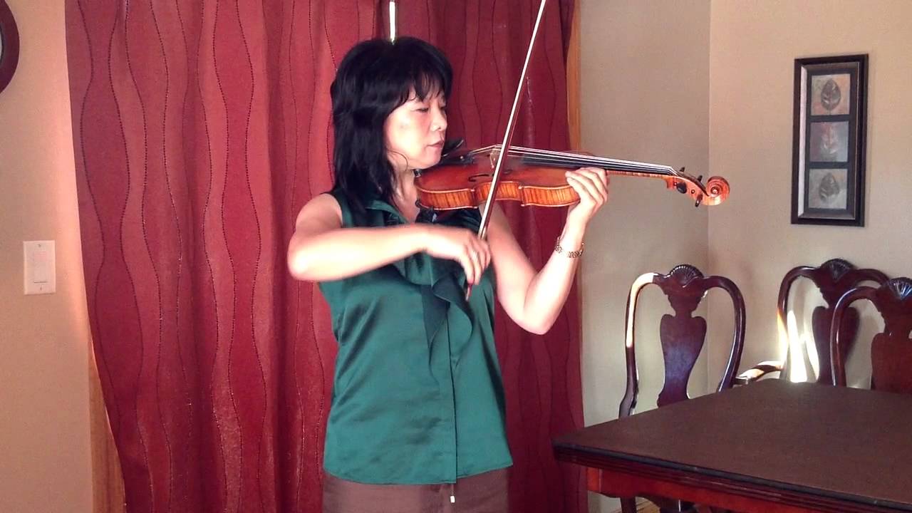 Beginner Violin Students learn bowing techniques YouTube