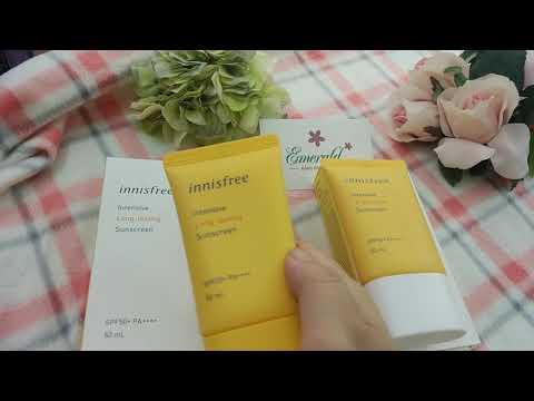 PHÂN BIỆT KEM CHỐNG NẮNG INNISFREE LONG LASTING VÀ TRIPCARE SUNSCREEN