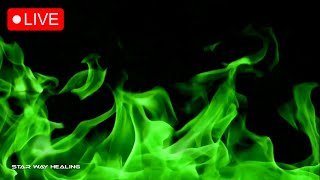 852Hz THE GREEN FLAME OF PERFECT HEALTH | DEEP HEALING & PURIFICATION OF THE BODY | REIKI