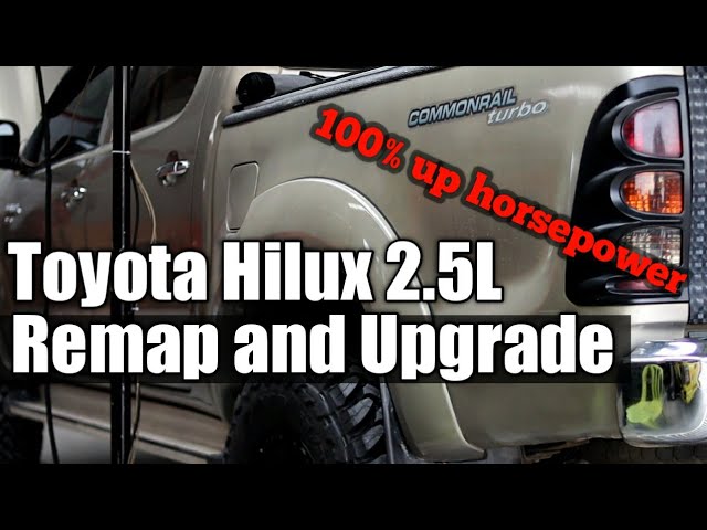 Toyota Hilux Remap Upgrade Horsepower - YouTube