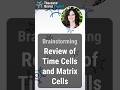 Summary - Time Cells and Matrix Cells