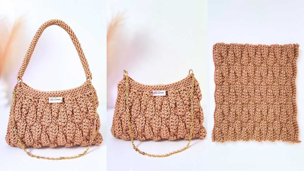 Супер Лёгкая и Очень Быстрая Вязаная Сумка | Пошагово