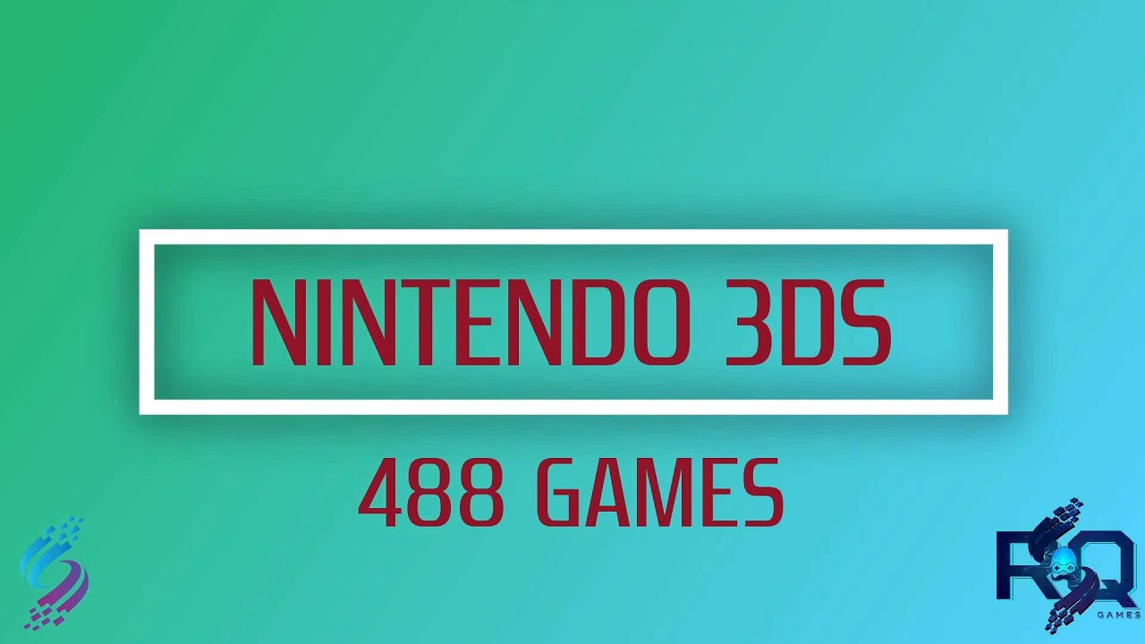 PACK NINTENDO 3DS - 488 JOGOS (TAMANHO 260GB) - YouTube