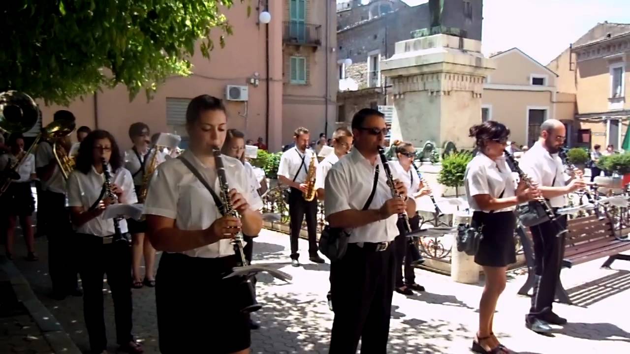 Banda musicale di Tornareccio, esecuzione del brano musicale 