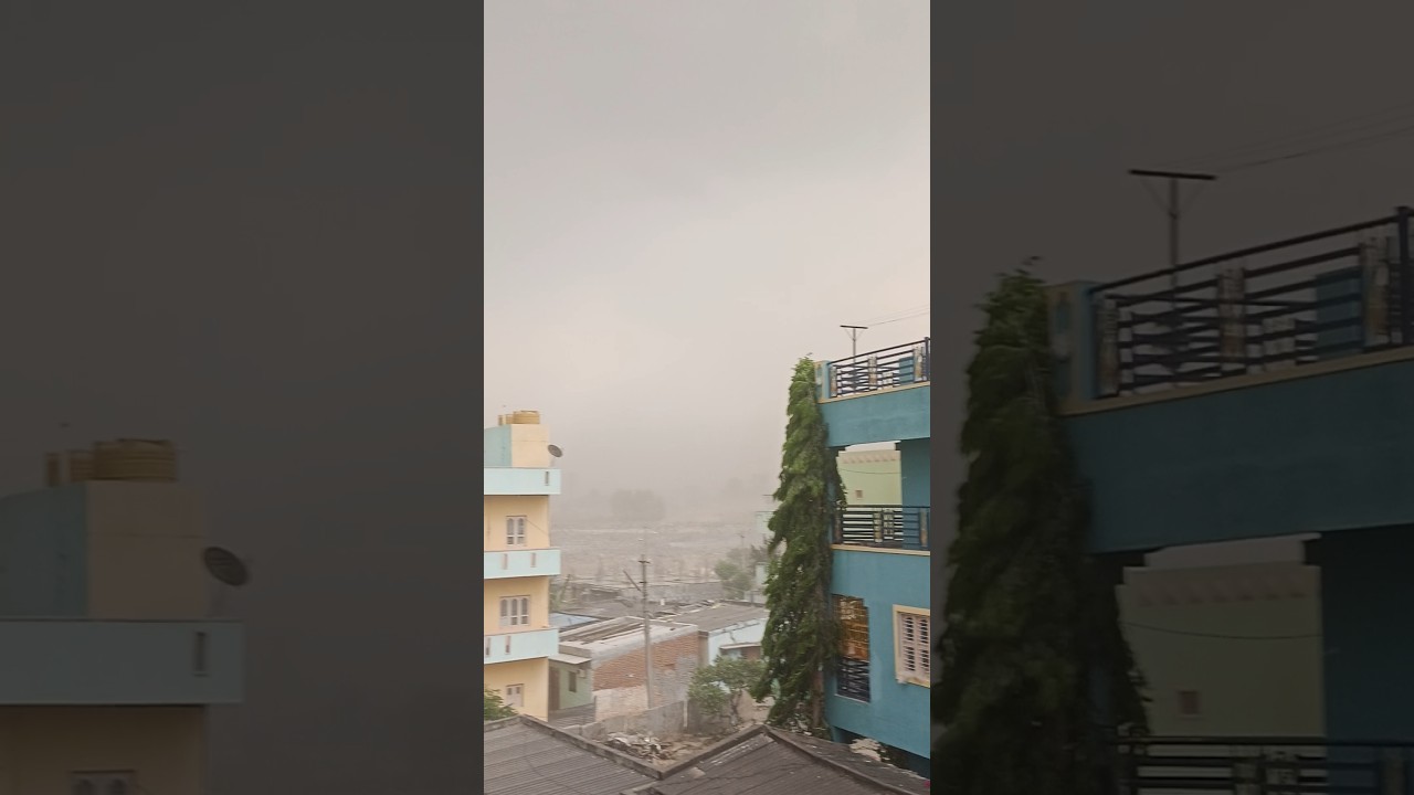 SANDSTORM in BANGALORE 2025! 🌪️ | You Won’t Believe This INSANE Weather Phenomenon!