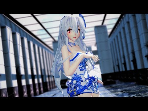 [MMD/4K]하쿠(HAKU/弱音ハク) - 열등상등(Bring It On/劣等上等)