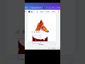Canva poster design #canva #tutorial #shoes #graphicdesign