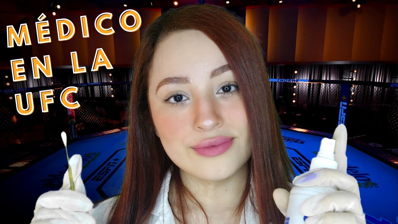 MÉDICO EN LA UFC | CURO TUS HERIDAS Y TE EXAMINO | ROLEPLAY ASMR Español