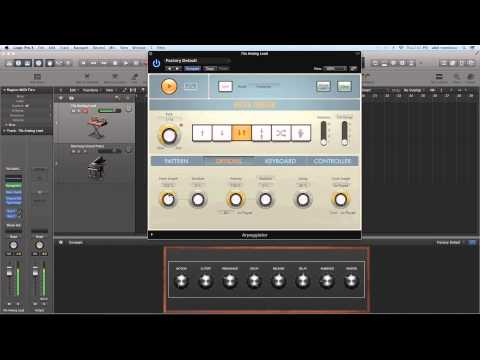 Tutorial del Arpegiador - Logic Pro X / Mainstag 3