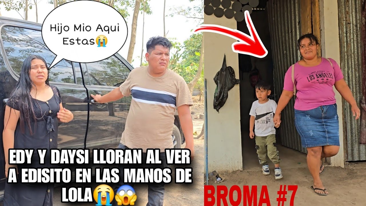 Asi Reacciono EDY y DAYSI Al Ver a LOLA Salir Con EDISITO Agarrado De La Mano😡Se Arm0 El Probl3mon😱🤬