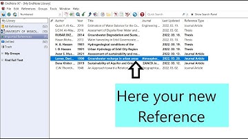 How to Import References To EndNote | Download citation to EndNote