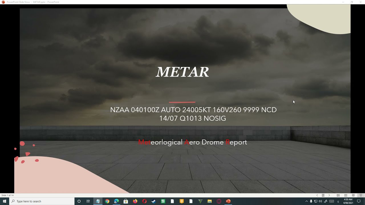 How to read METAR تقارير الطقس فى المطارات